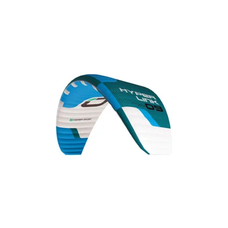 Ailes Kitesurf à CaissonOzone Hyperlink V4 – Cyan 2025