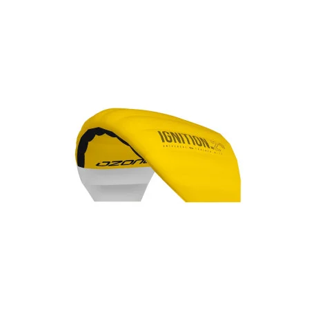 Ailes Kitesurf à CaissonOzone Ignition V3 – Jaune 2025