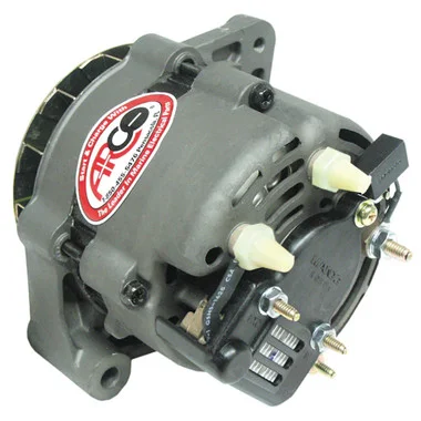 Alternateur de remplacement ARCO Marine Premium pour moteur in-bord avec poulie à une seule rainure – 12 V 55 A