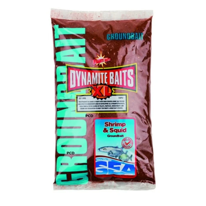 Amorce Dynamite Baits 1KG Sea Groundbait Shrimp & Squid