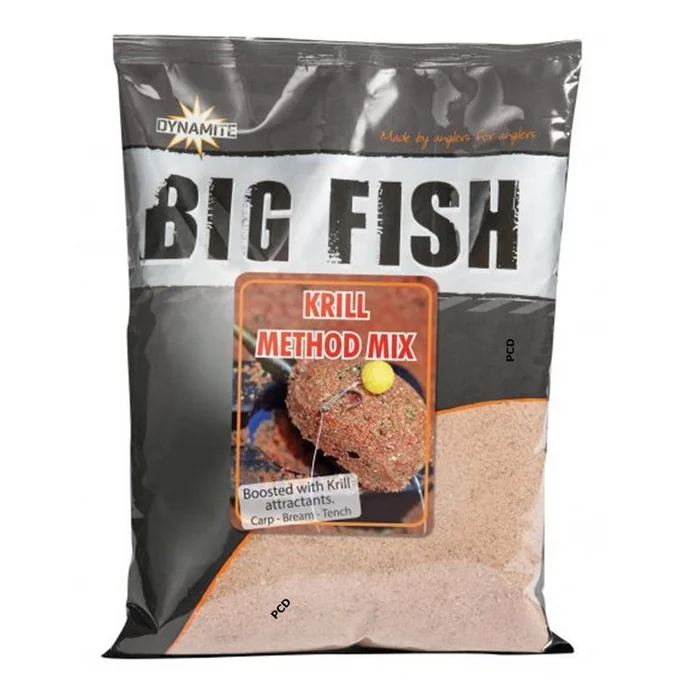 Amorce Dynamite Baits Big Fish Krill Method Mix Groundbait 1KG800