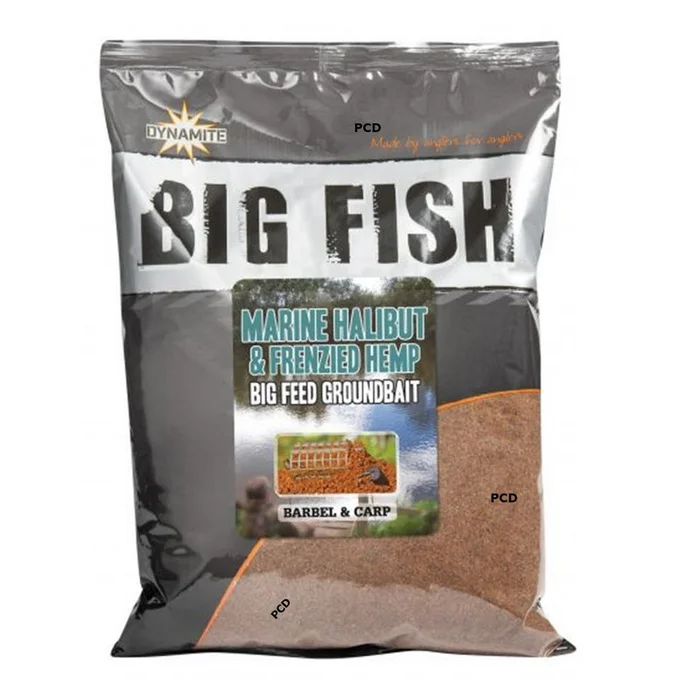 Amorce Dynamite Baits Big Fish Marine Halibut & Hemp Groundbait 1KG800