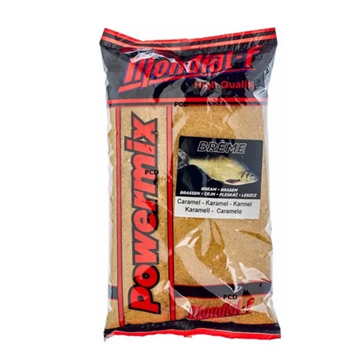 Amorce Powermix Mondial-F Bream Caramel 2KG500