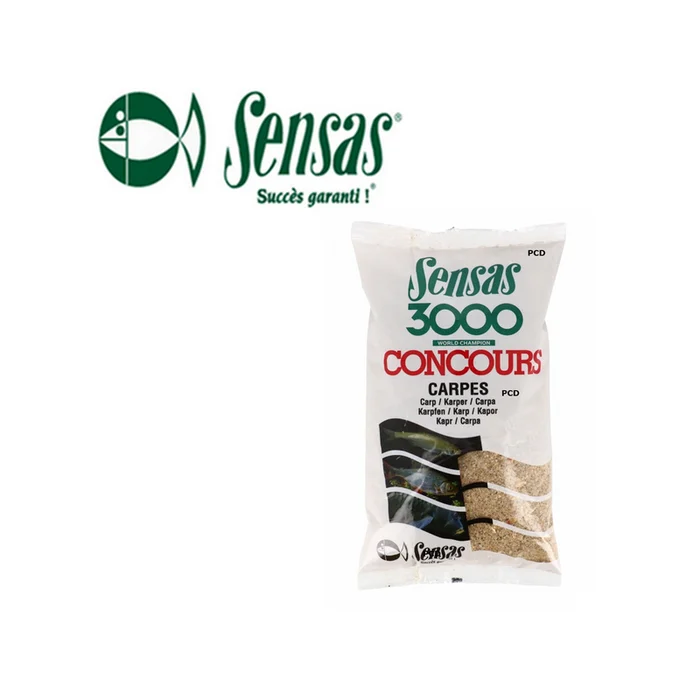 AMORCE SENSAS 3000 CONCOURS CARPES 1KG