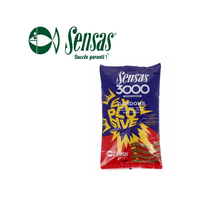 AMORCE SENSAS 3000 EXPLOSIVE GARDONS 1KG