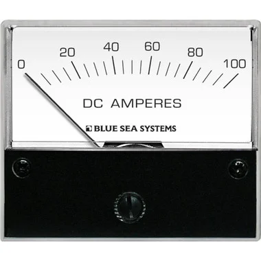 Ampèremètre analogique CC Blue Sea 8017 – Cadran de 2-3/4″, 0-100 ampères CC