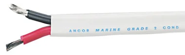 Ancor 10/2 100′ Spool Tinned Copper Duplex Black/red