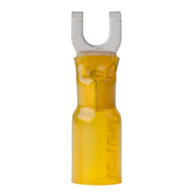 Ancor 12-10 #8 pelle thermorétractable jaune paquet de 25