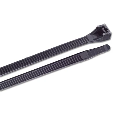 Ancor 15″ UV Black Heavy Duty Cable Zip Ties – 25 Pack