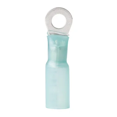 Ancor 16-14 #8 cosse à anneau thermorétractable bleu paquet de 25