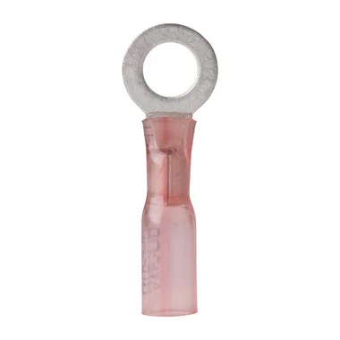 Ancor 22-18 1/4 anneau terminal thermorétractable rouge paquet de 25