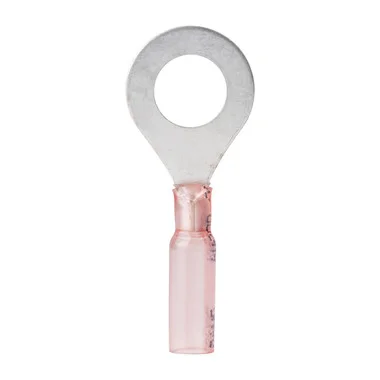 Ancor 22-18 3/8 cosses à anneau thermorétractables rouge paquet de 25