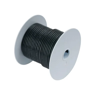 Ancor #4 Black 25′ Spool Tinned Cooper