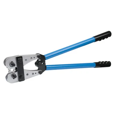 Ancor 8 à 4/0 AWG Pince à sertir hexagonale robuste pour cosses et bornes