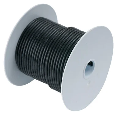 Ancor Black 1/0 AWG Câble de batterie en cuivre étamé – 25′