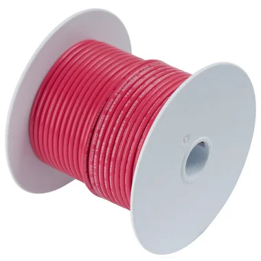 Ancor Red 12 AWG Tinned Copper Wire – 121,92 m