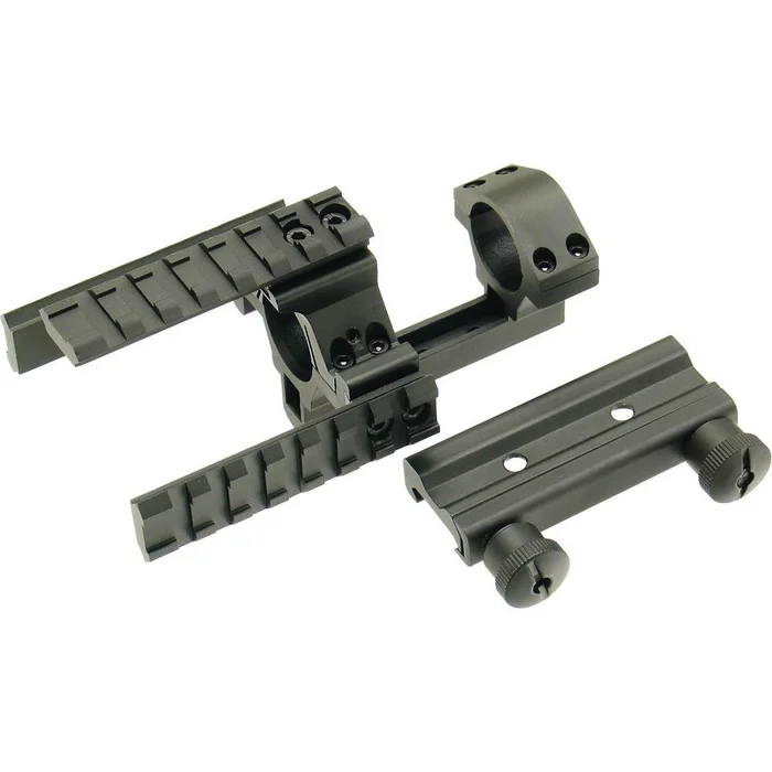 Anneaux de Montage UTG Monobloc avec Kit Triple Rails RIS – Fixation Solide – Polyvalence Maximale