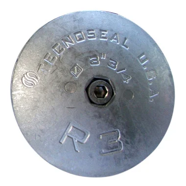 Anode de gouvernail Tecnoseal R3MG – Magnésium – 3-3/4&Prime; de diamètre