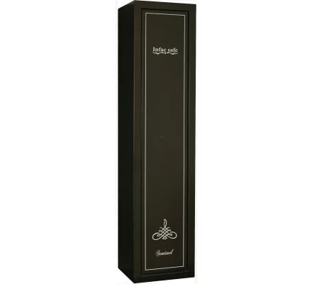 Armoire 8 armes avec lunette + 2 dans la porte avec un coffre intérieur INFAC SAFE – Image 2