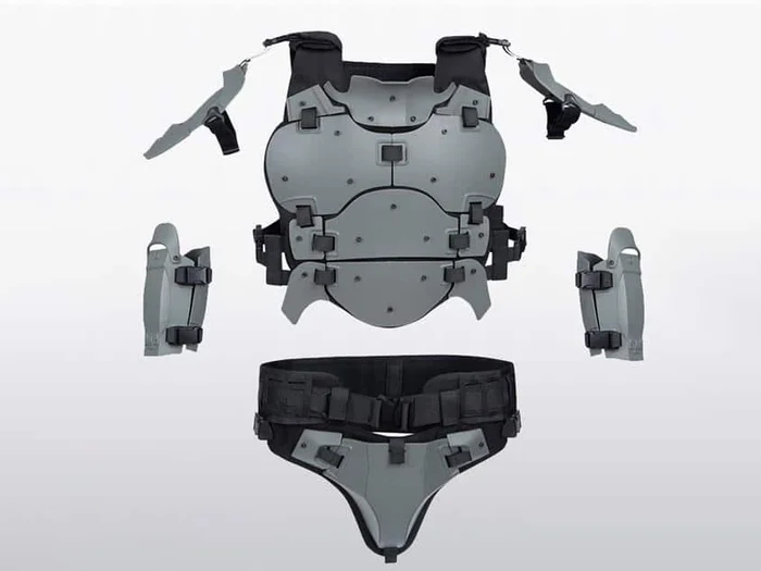 ARMURE IRON WARRIOR GRISE
