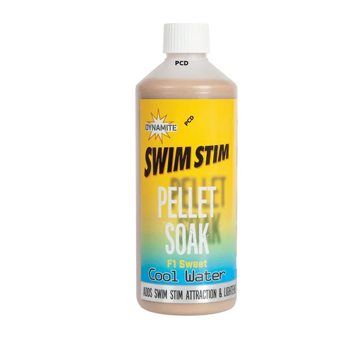 Attractant Liquide Dynamite Baits Swim Stim F1 Sweet Cool Water Pellet Soak 500ml