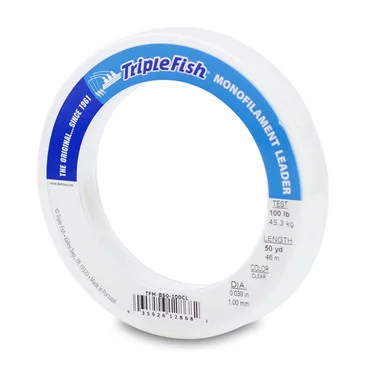 Avançon monofilament Triple Fish – Transparent – Bracelet