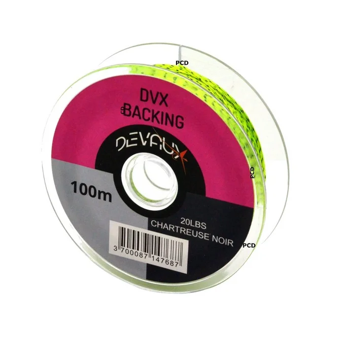 Backing Devaux Chartreuse Noir 50M 20Lbs
