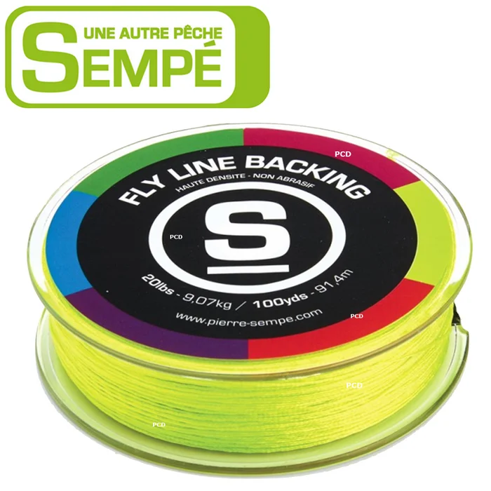 BACKING SEMPE BACKING LINE 20LBS 100YDS JAUNE