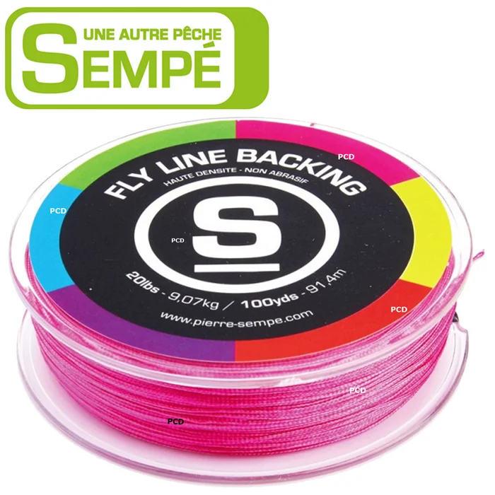BACKING SEMPE BACKING LINE 20LBS 100YDS ROSE