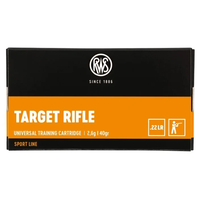 BALLES 22LR TARGET RIFLE 40GR X50