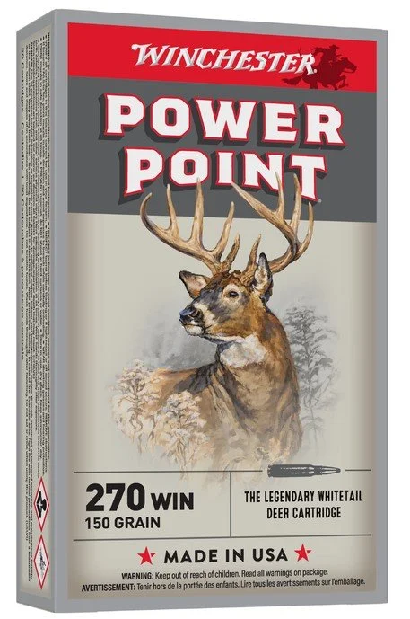 Balles 270WIN Power-point 150 grain WINCHESTER