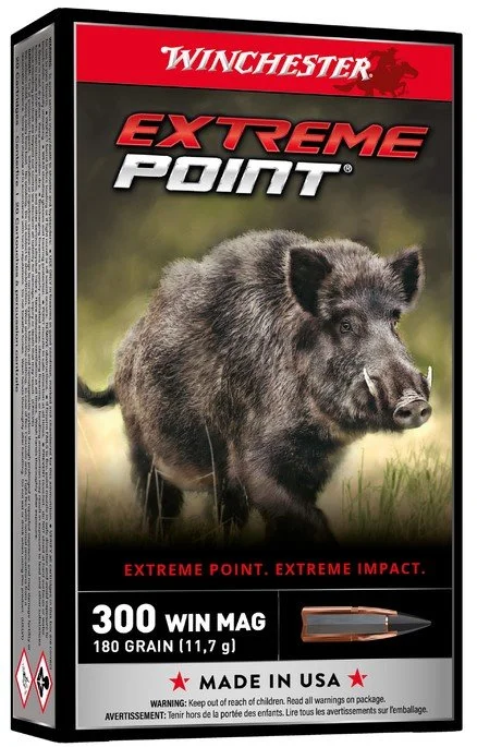 Balles 300WIN MAG Extreme-point 180 grain WINCHESTER