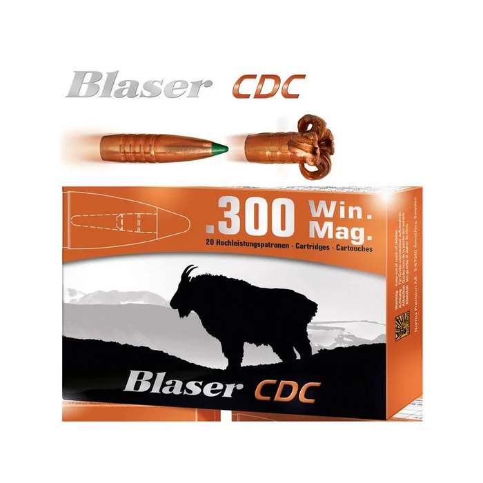 BALLES BLASER CDC 300 WIN MAG 160 Grains PAR 20