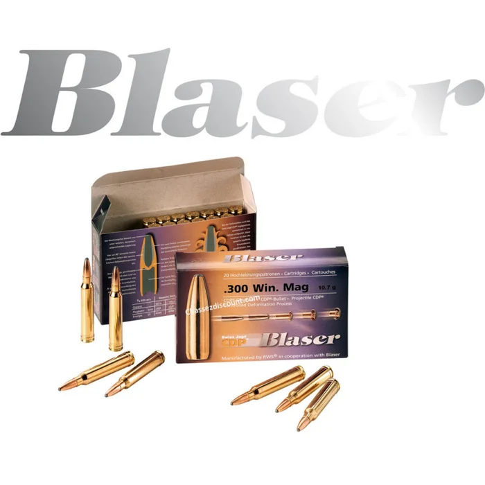 BALLES BLASER CDP 8X57 JRS 196 Grains PAR 20