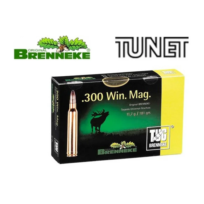 Balles Brenneke TUG 30R Blaser 181 Grains Par 20