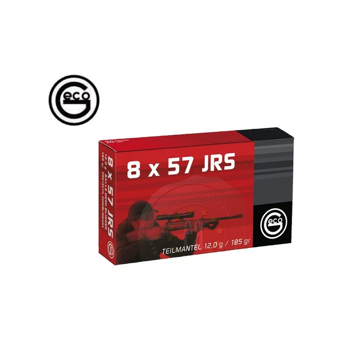 BALLES demi blindée 8X57 JRS PLUS GECO