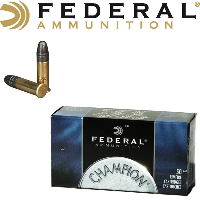 Balles Fédéral Champion Solid 22LR 36 Grains Par 525