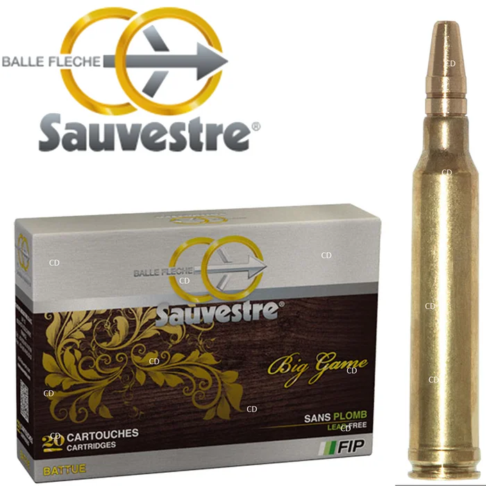 Balles Flèche Sauvestre F.I.P Battue 30R Blaser 164 Grains Par 20