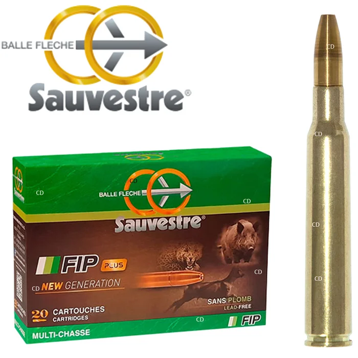 Balles Flèche Sauvestre F.I.P Plus NG 30-06 Sprg 184 Grains Par 20