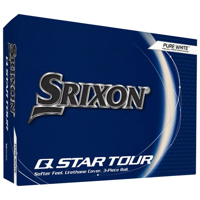 Balles neuves Srixon Q-Star Tour 5 Pure White