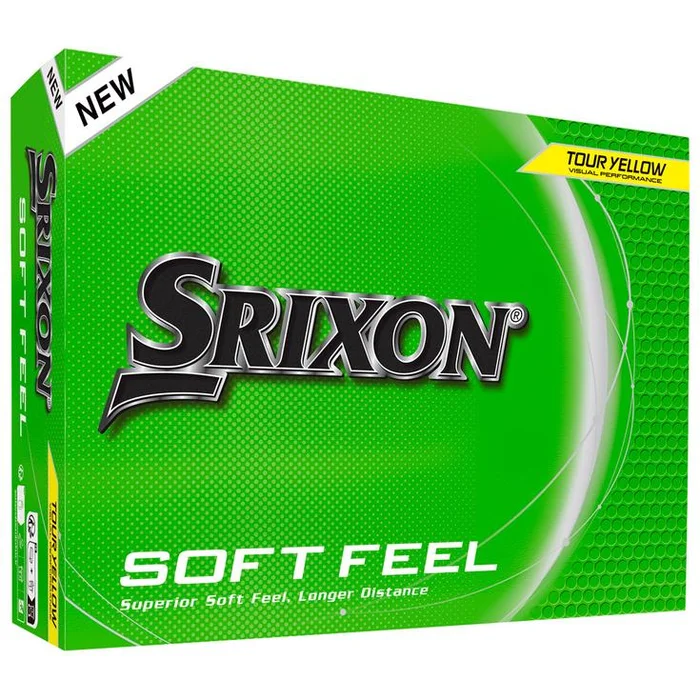 Balles neuves Srixon Soft Feel 14 Tour Yellow