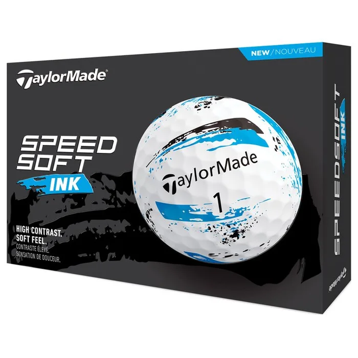Balles neuves Taylormade SpeedSoft Ink Blue