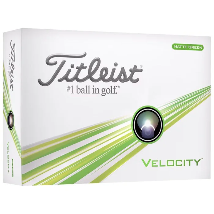 Balles neuves Titleist Velocity Green