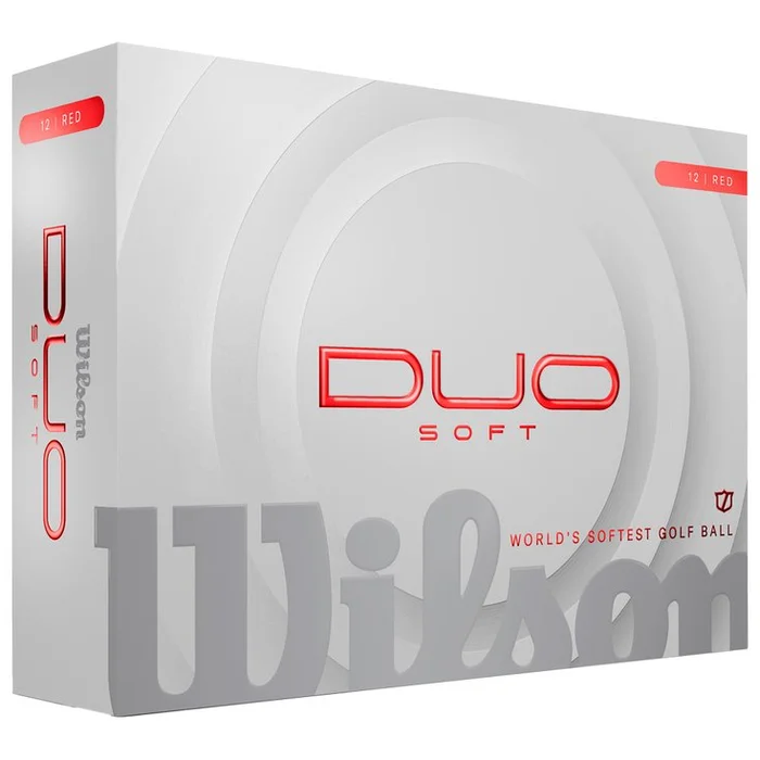Balles neuves Wilson Duo Soft Red