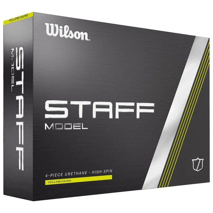 Balles neuves Wilson Staff Model Yellow