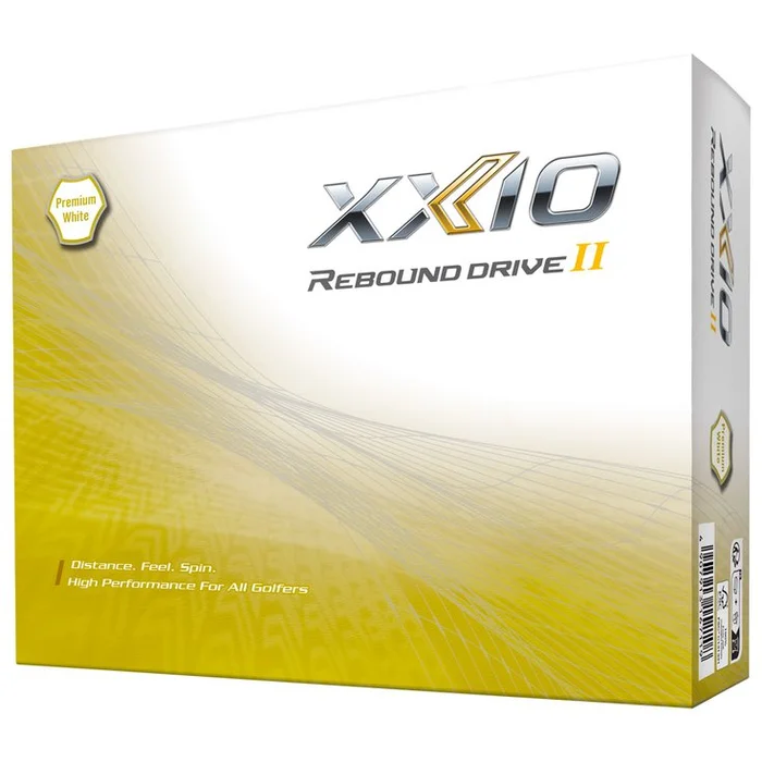 Balles neuves XXIO Rebound Drive 2 Pearl White
