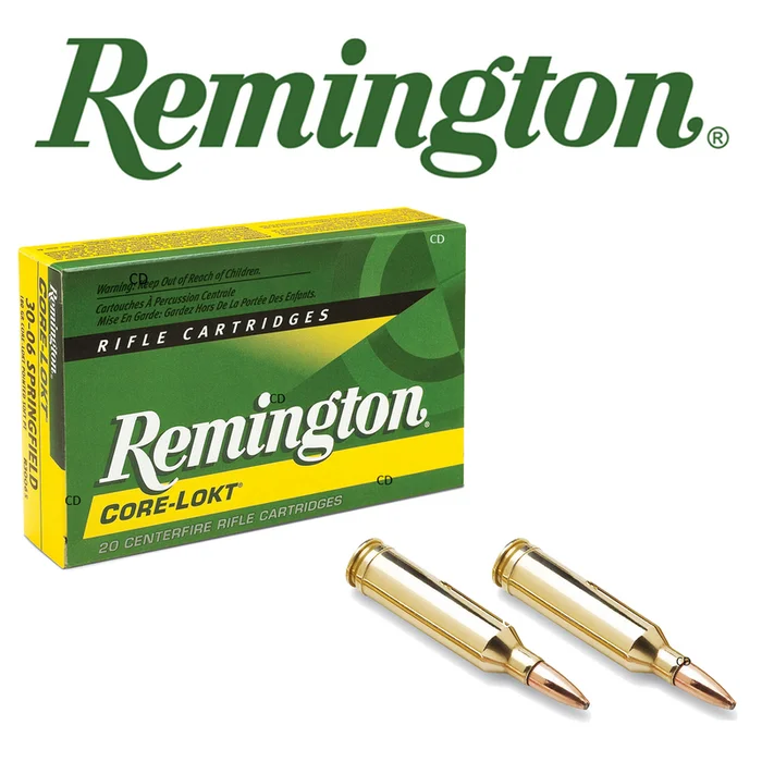 Balles Remington Core-Lokt 300WM 150 Grains PSP Par 20