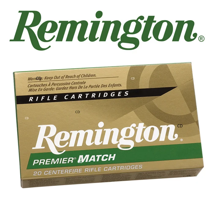 BALLES REMINGTON MATCH BTHP 308WIN 168 GRAINS PAR 20
