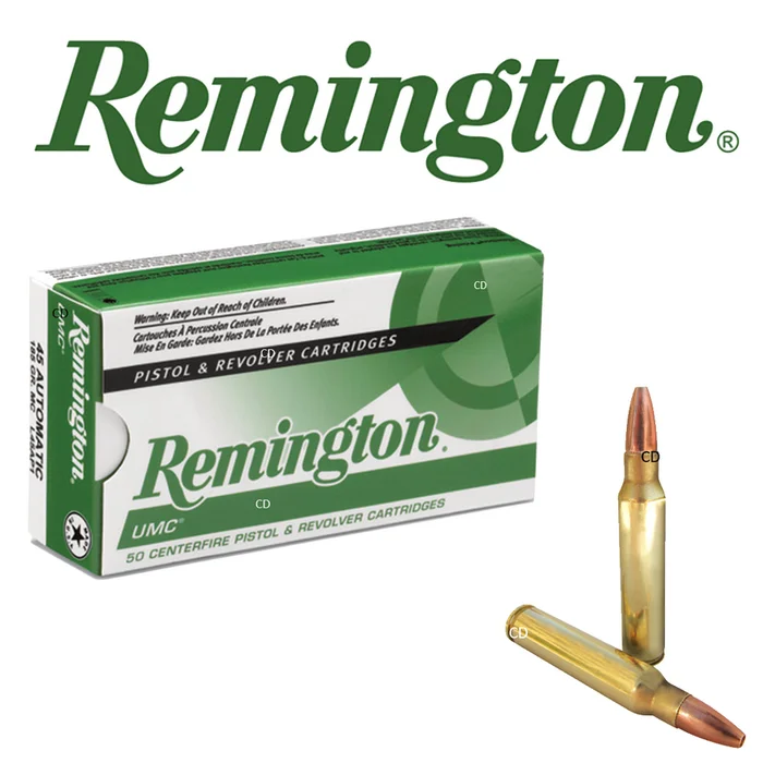 BALLES REMINGTON UMC 308WIN 150 GRAINS MC PAR 20
