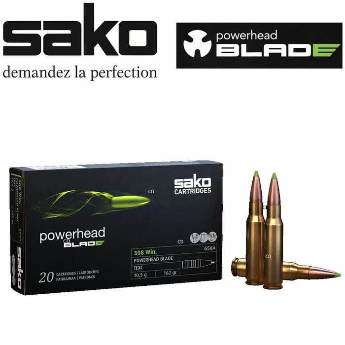 Balles Sako Powerhead Blade 300WM 175 Grains Par 20
